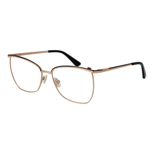Montures optiques pour femmes en or rose