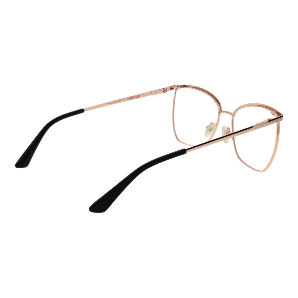 Montures optiques pour femmes en or rose