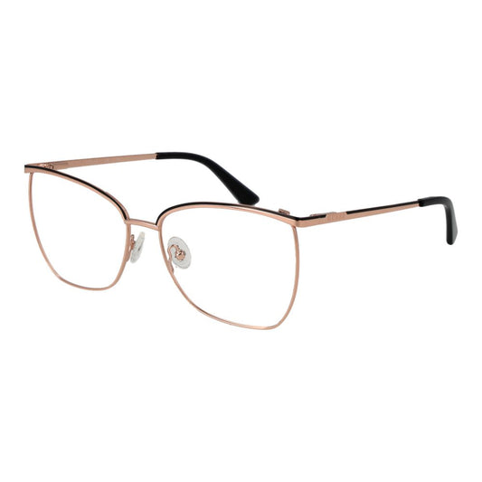 Montures optiques pour femmes en or rose