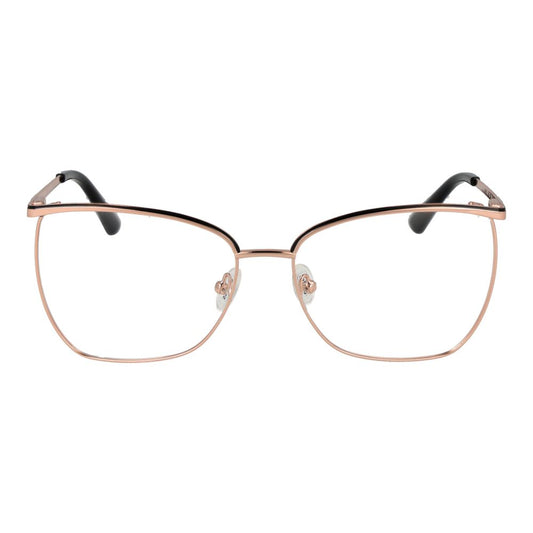 Montures optiques pour femmes en or rose