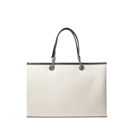 Bolsa de algodón gris