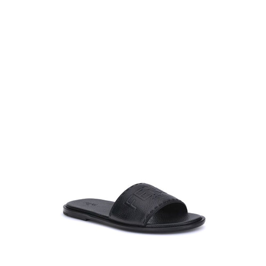 Sandals with logo