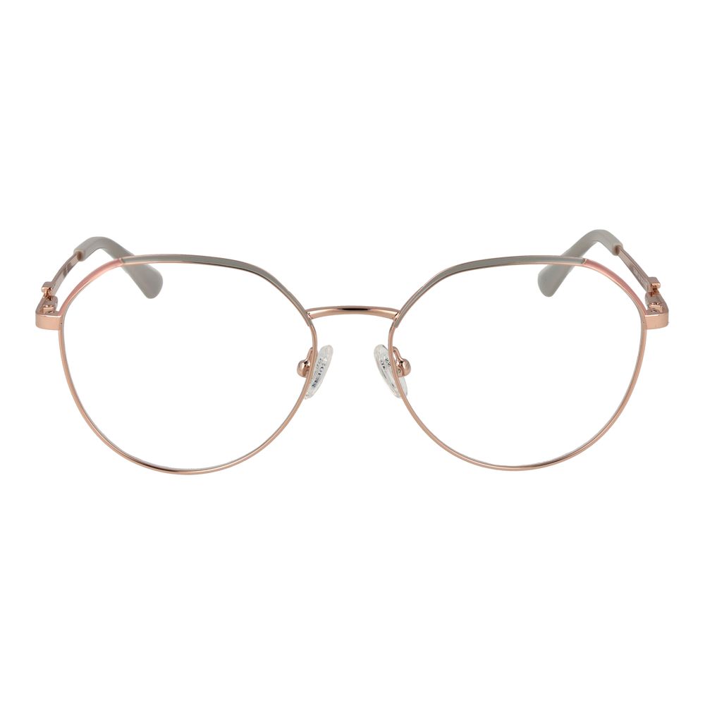 Montures optiques pour femmes en or rose