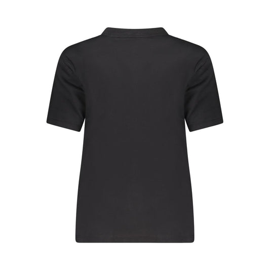 Black Cotton Tops & T-Shirt