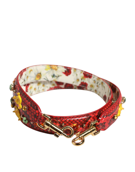 Correa de hombro para bolso con adornos multicolores