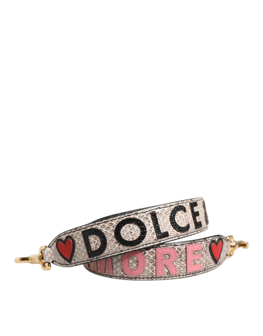 Correa de hombro con parche multicolor DG AMORE para bolso