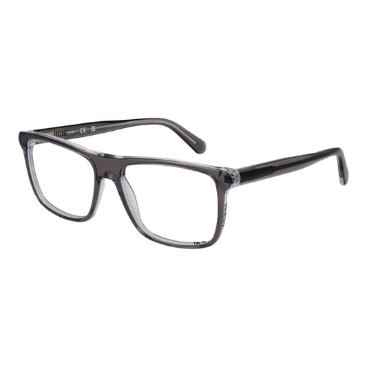 Montures optiques grises pour hommes