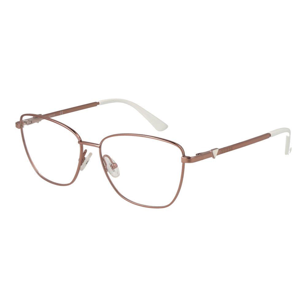 Montures optiques pour femmes en or rose