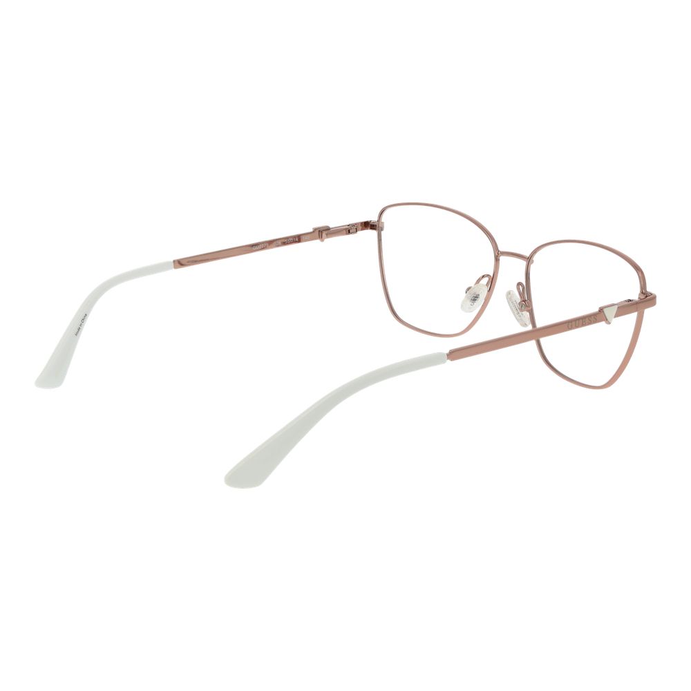 Montures optiques pour femmes en or rose