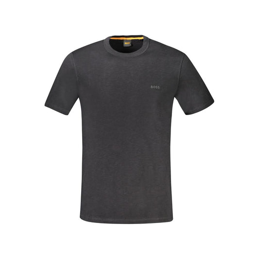 T-shirt en coton noir