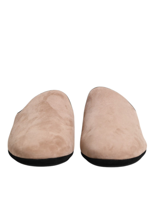 Sandalias planas Capra de ante beige