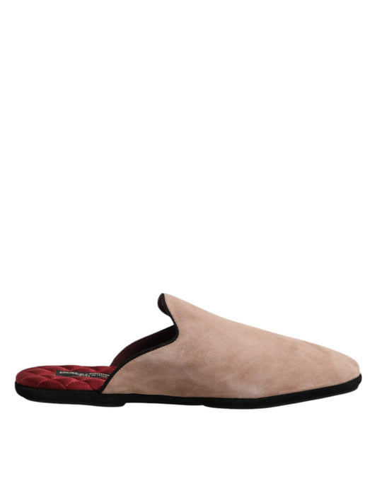 Sandalias planas Capra de ante beige