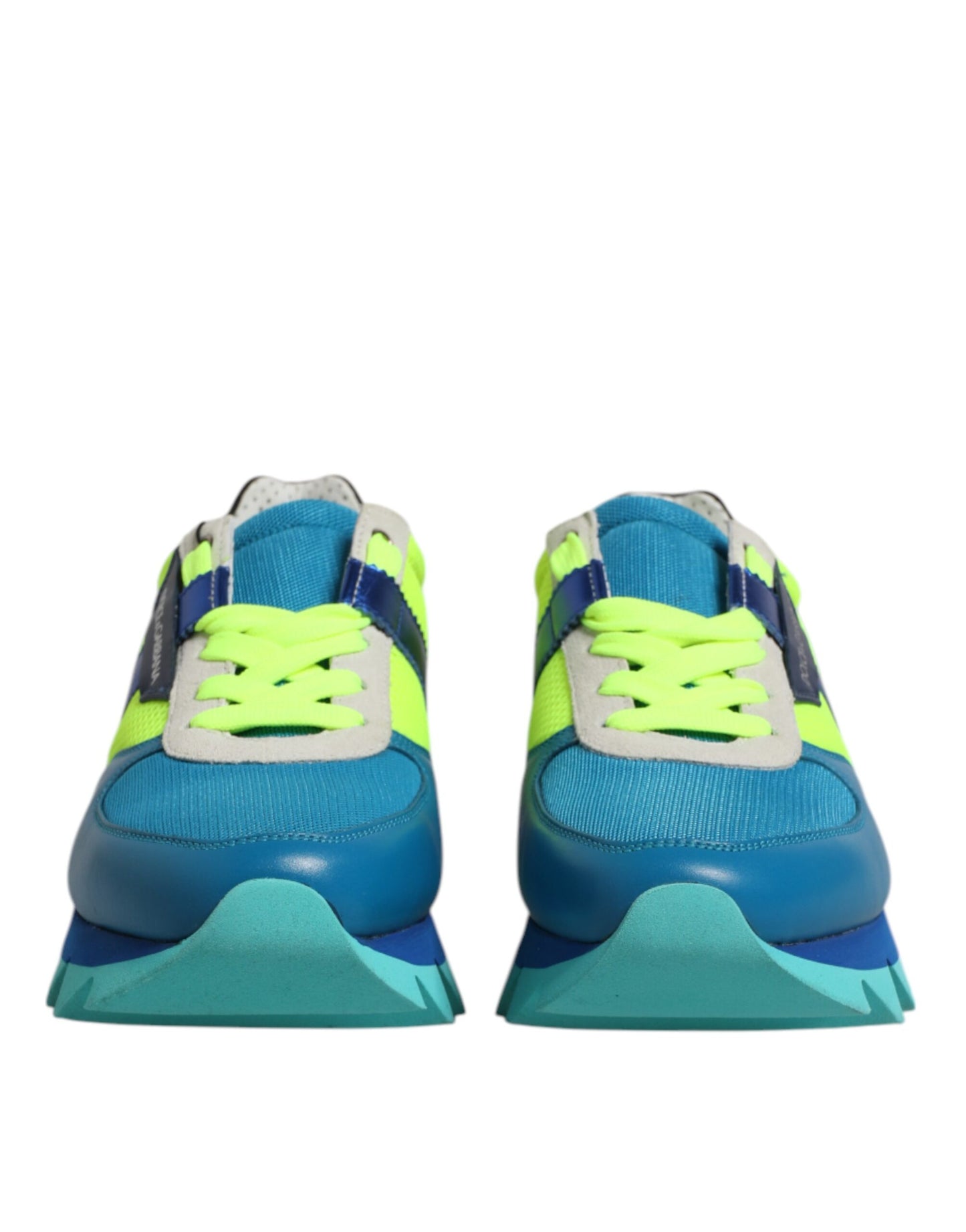 Zapatillas deportivas bajas de cuero multicolor para hombre