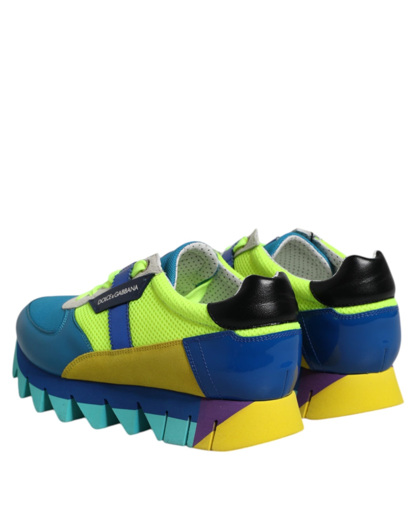 Zapatillas deportivas bajas de cuero multicolor para hombre