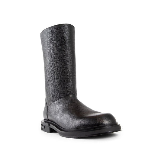 Leather Frame Boots