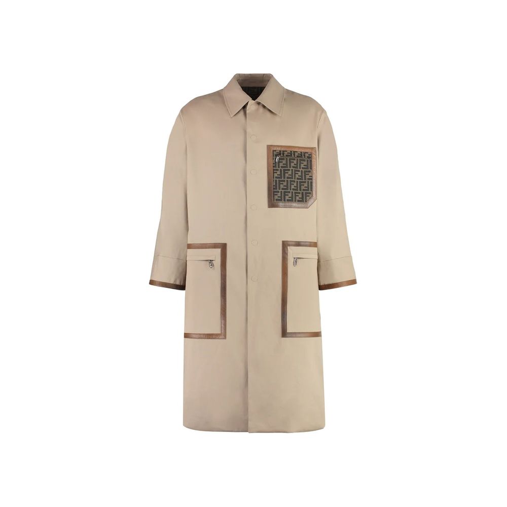 Gabardina reversible