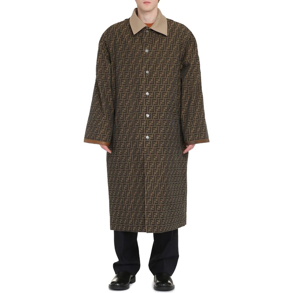 Gabardina reversible