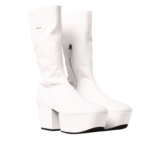 Platform Pull On Boots