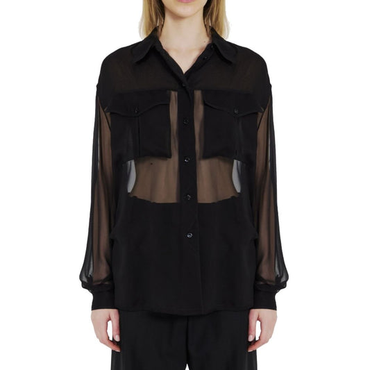 Silk Crepe Muslin Shirt