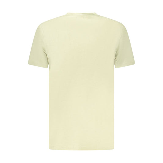 Green Cotton Men T-Shirt