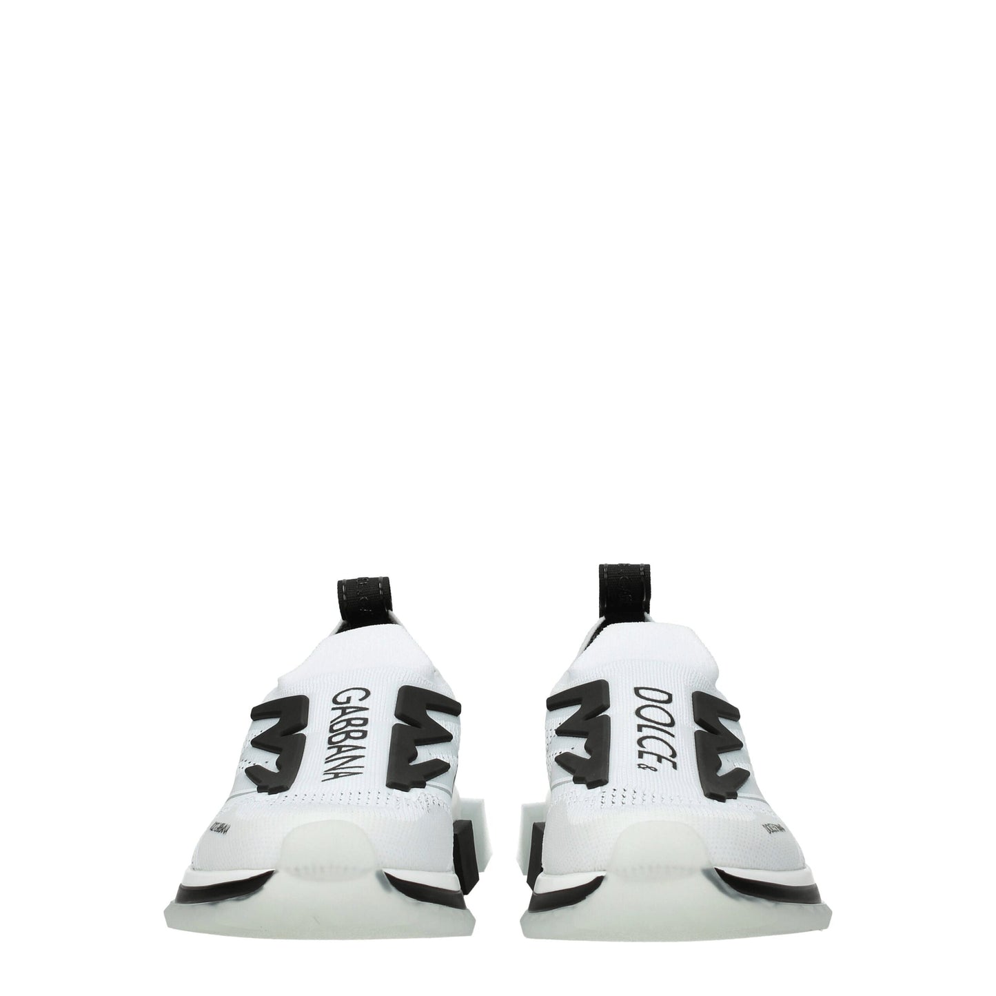Zapatillas deportivas de tela blanca
