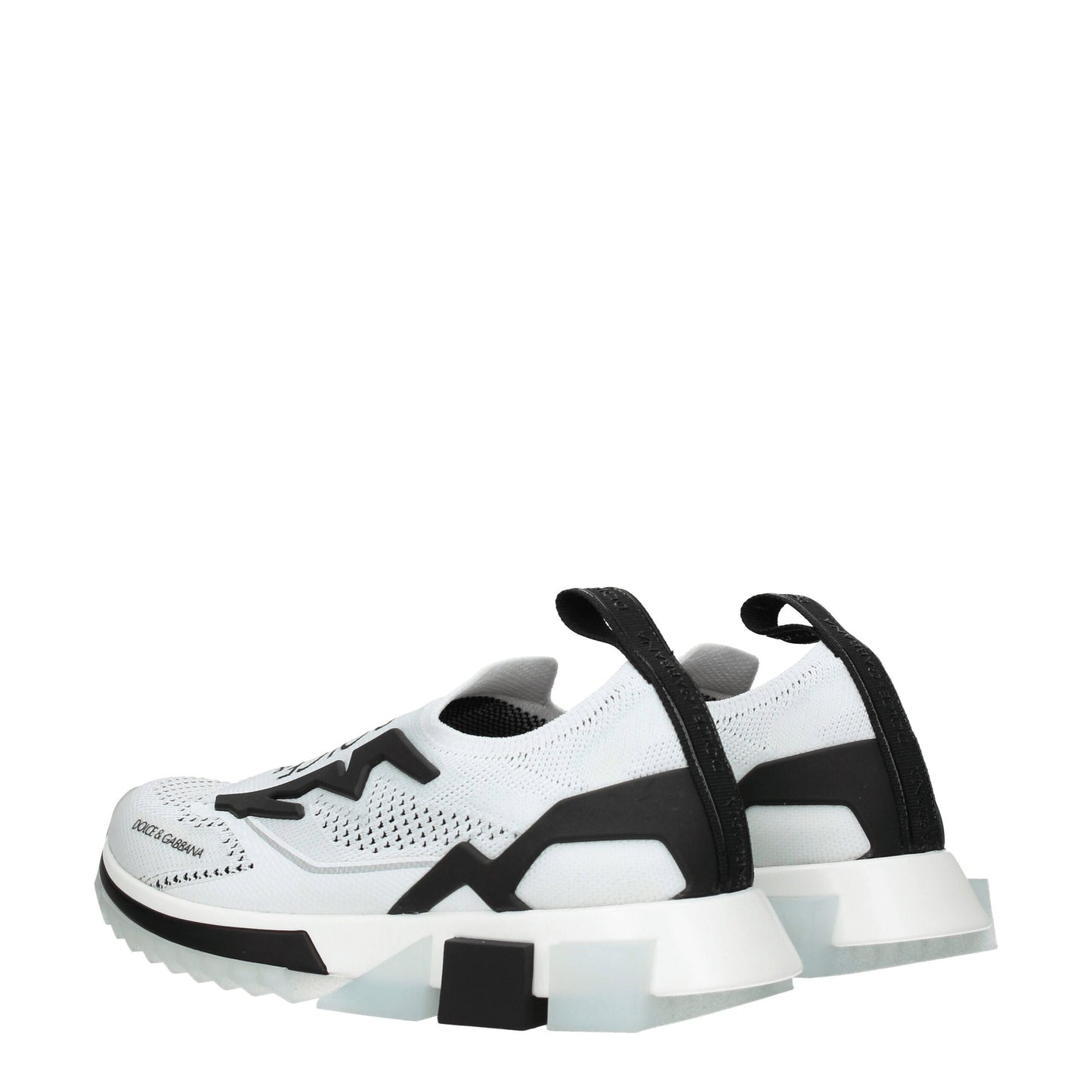 Zapatillas deportivas de tela blanca