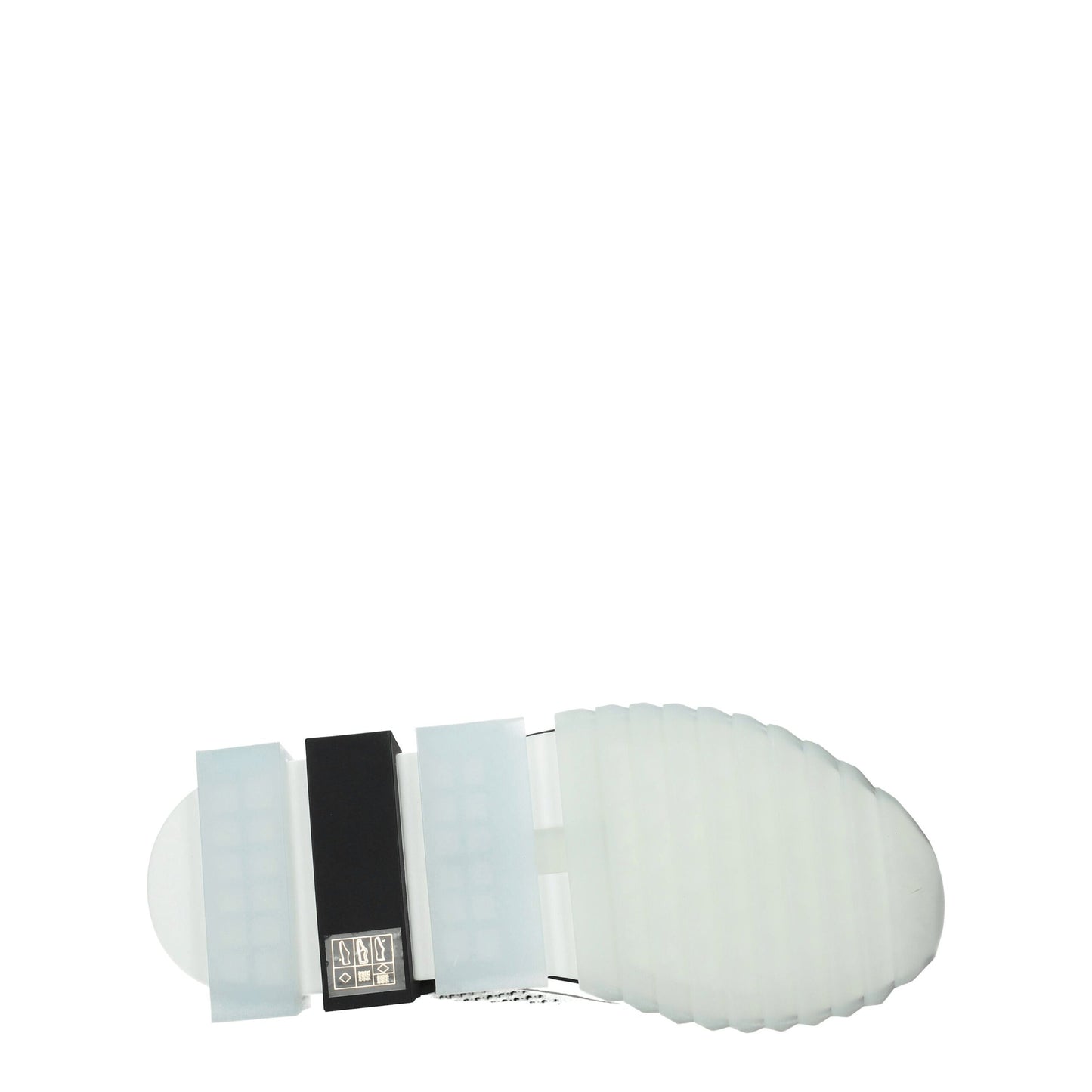 Zapatillas deportivas de tela blanca