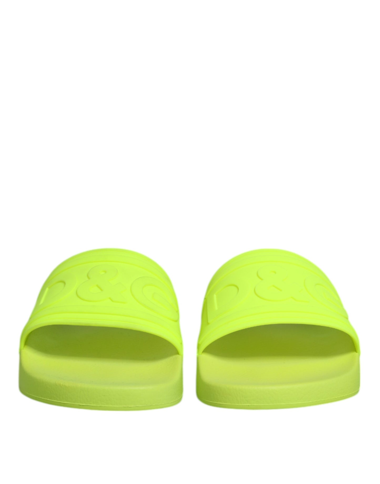 Sandalias de goma verde para playa