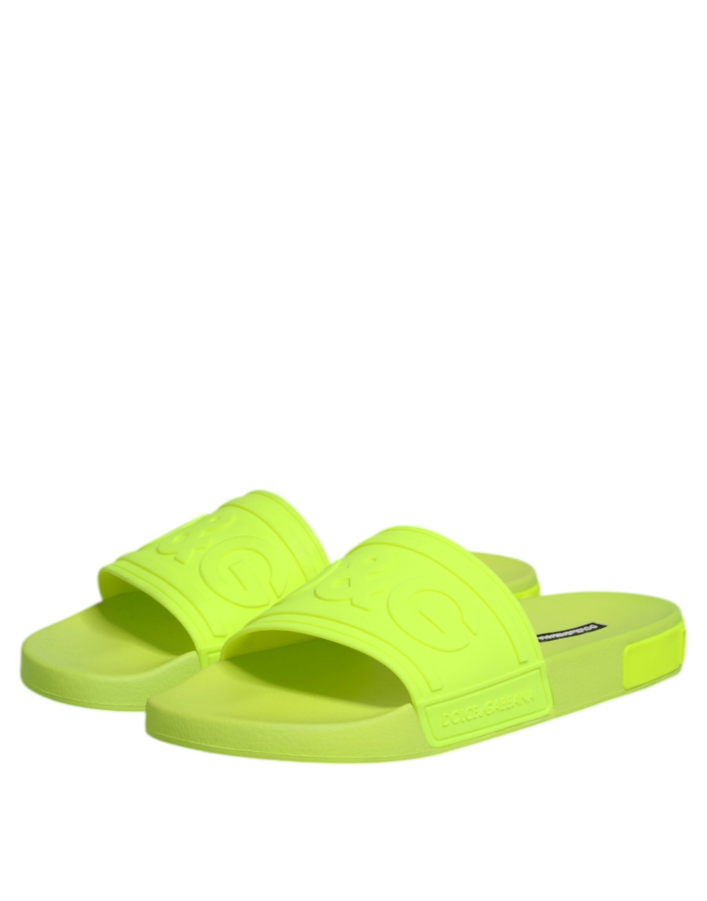 Sandalias de goma verde para playa