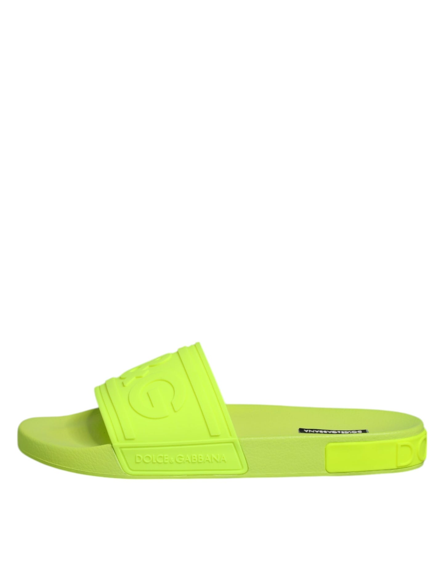 Sandalias de goma verde para playa