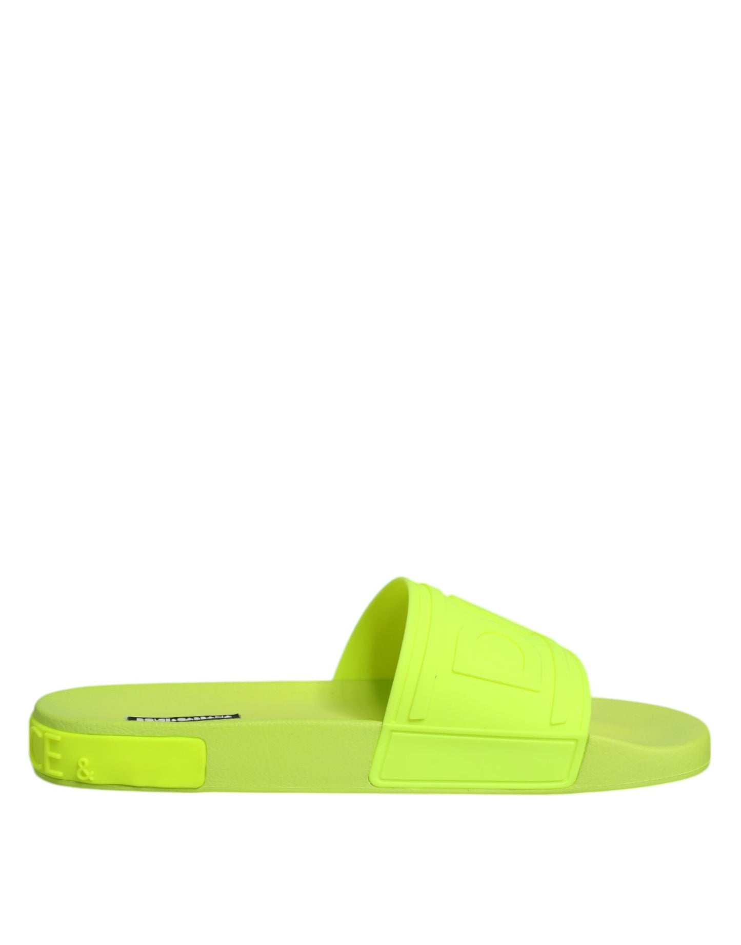 Sandalias de goma verde para playa