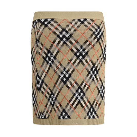 Archivio Check Miniskirt
