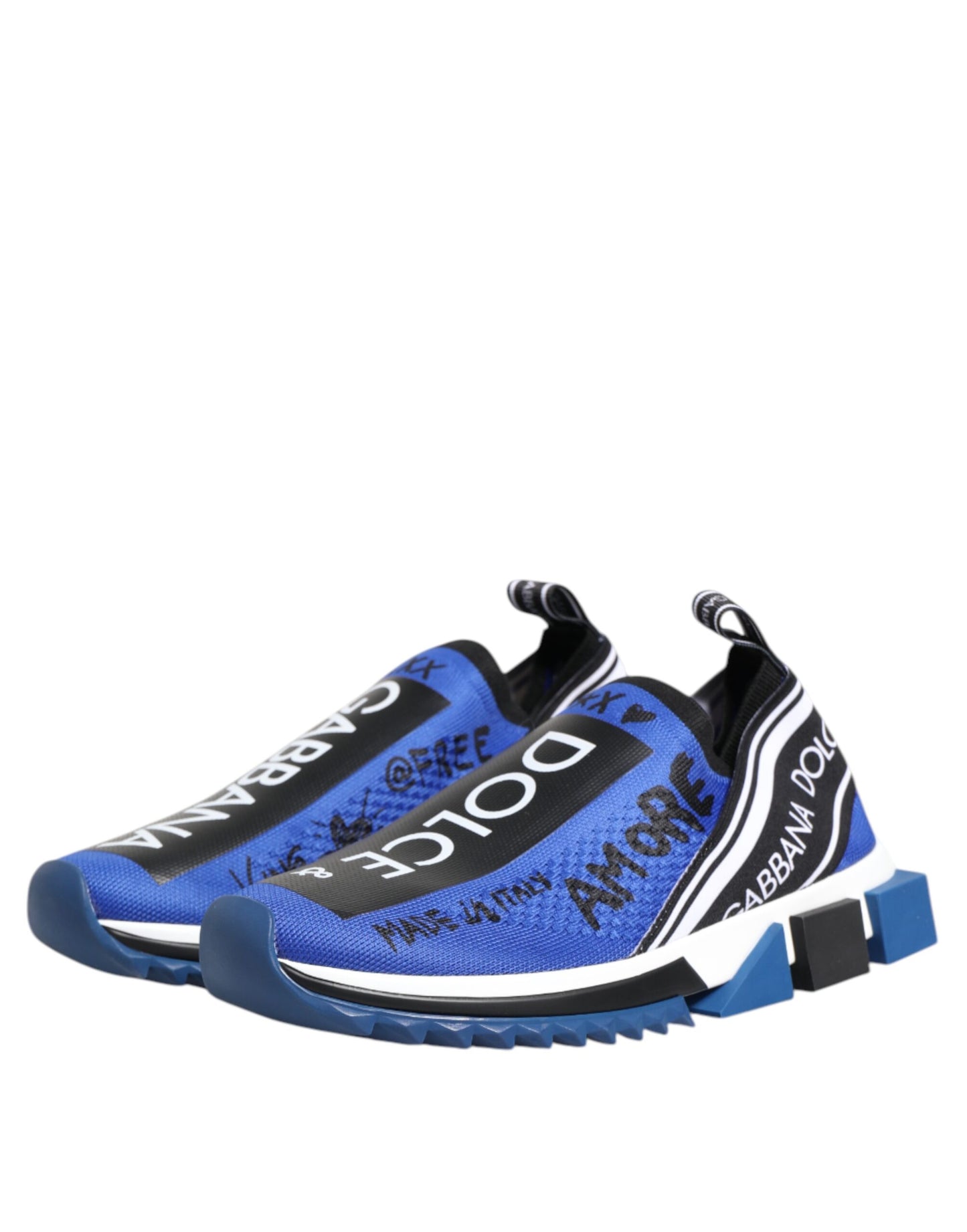 Zapatillas Sorrento de caña baja con logotipo azul