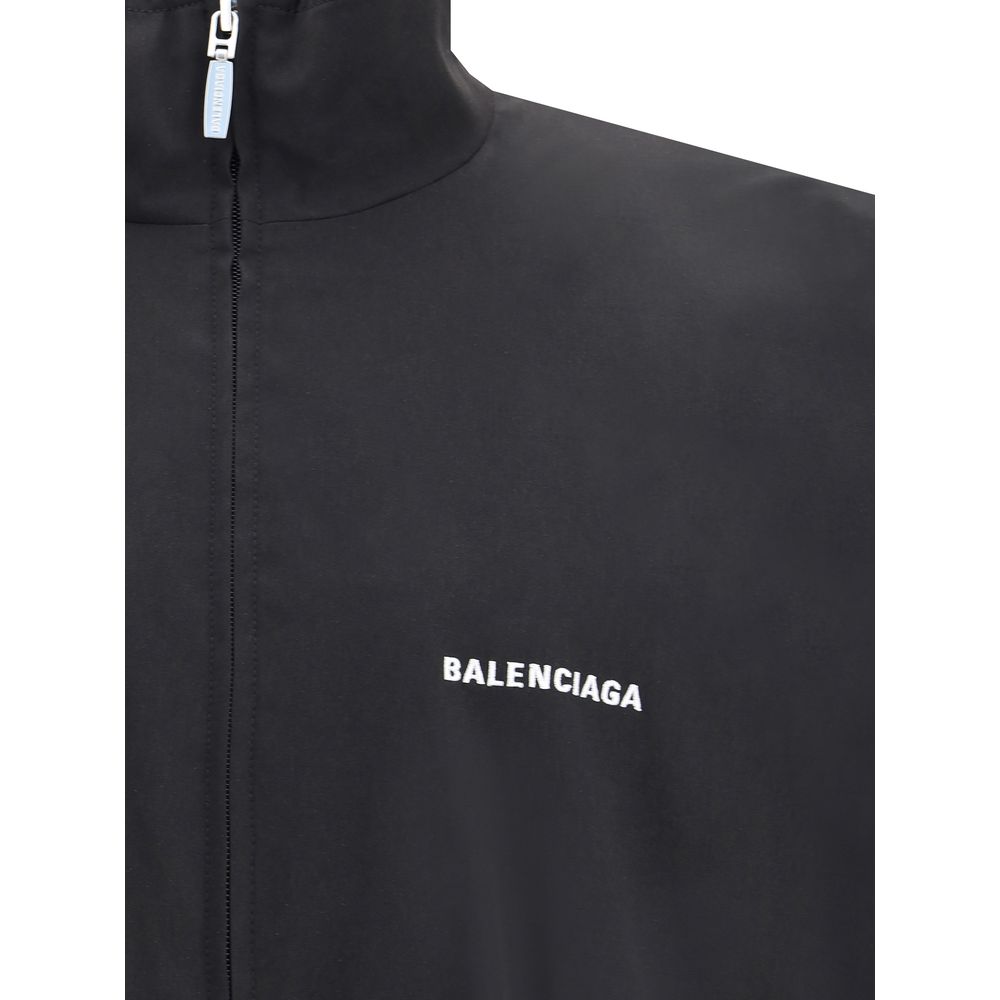Chaqueta cortavientos de gran tamaño