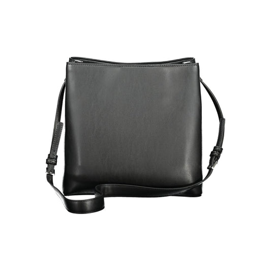 Sac à main en polyester noir