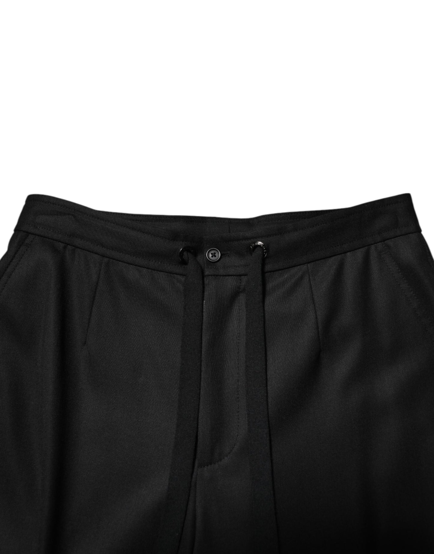 Pantalon de jogging cargo noir uni pour homme