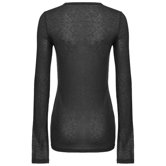 Black Viscose Sweater