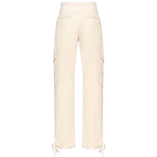 White Cotton Jeans & Pant