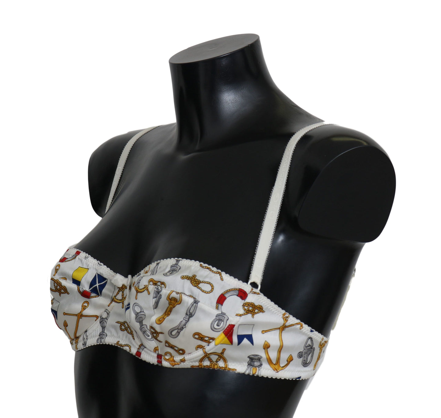 Ropa interior blanca con estampado marinero Balconcino