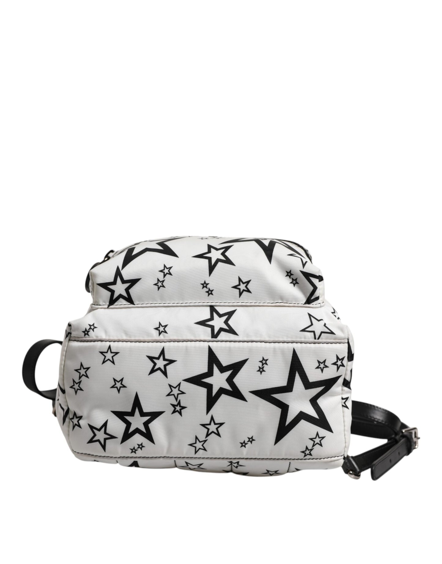 Sac à dos de voyage en nylon blanc imprimé étoiles DG