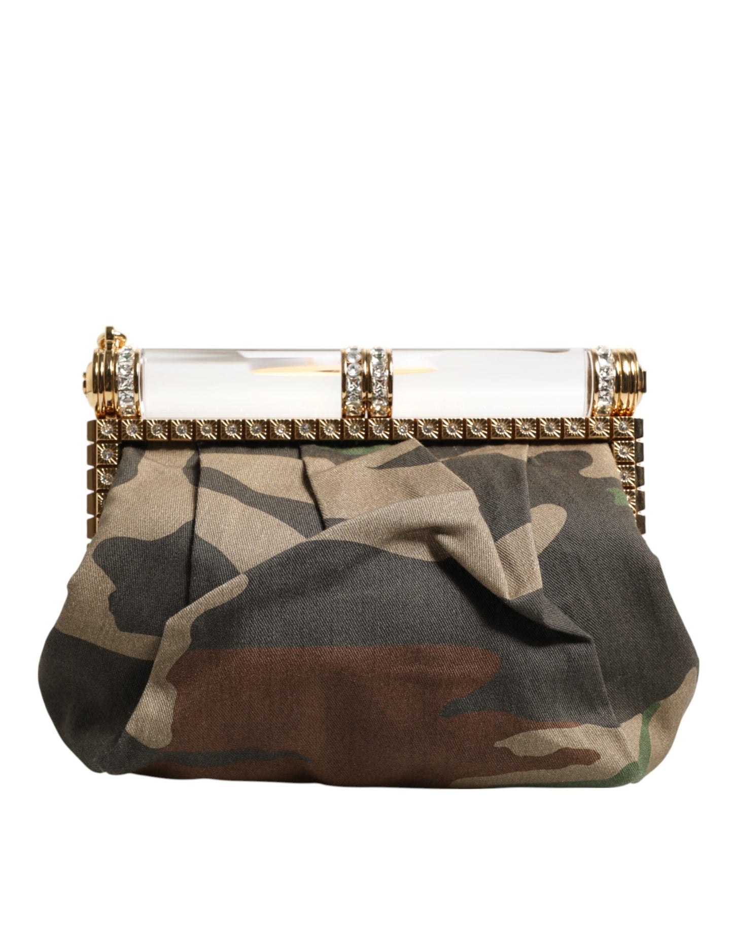 Bolso bandolera mediano de camuflaje multicolor Sicily