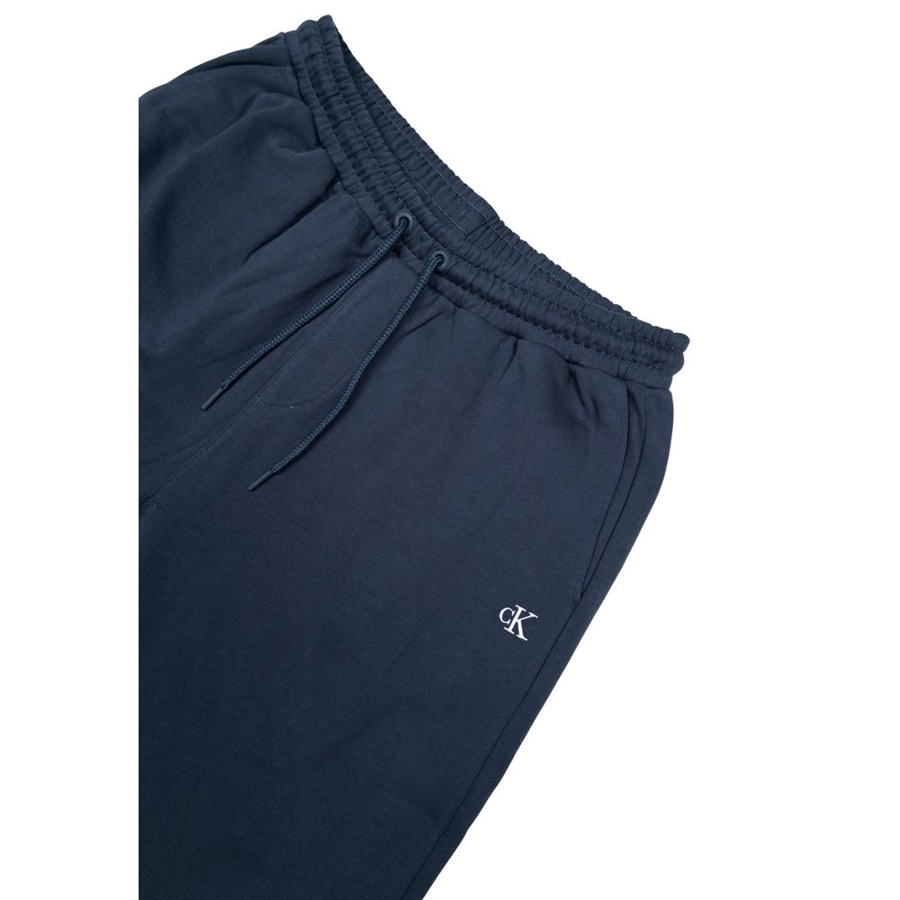 Pantalón deportivo de algodón orgánico azul