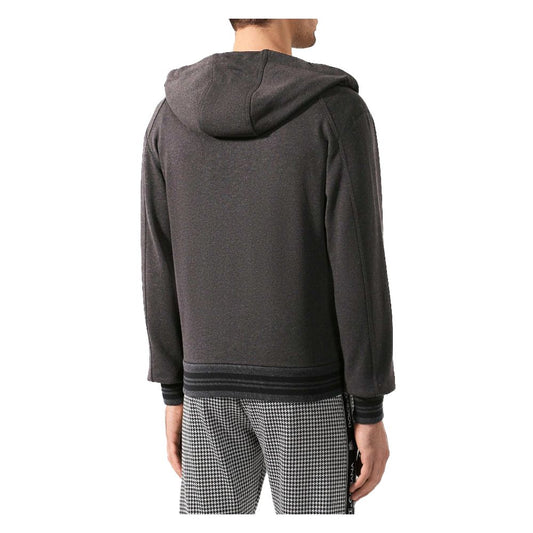 Suéter de algodón gris