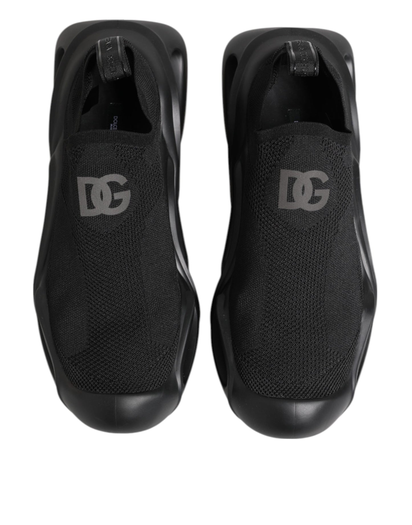 Baskets basses noires à enfiler Wave pour homme
