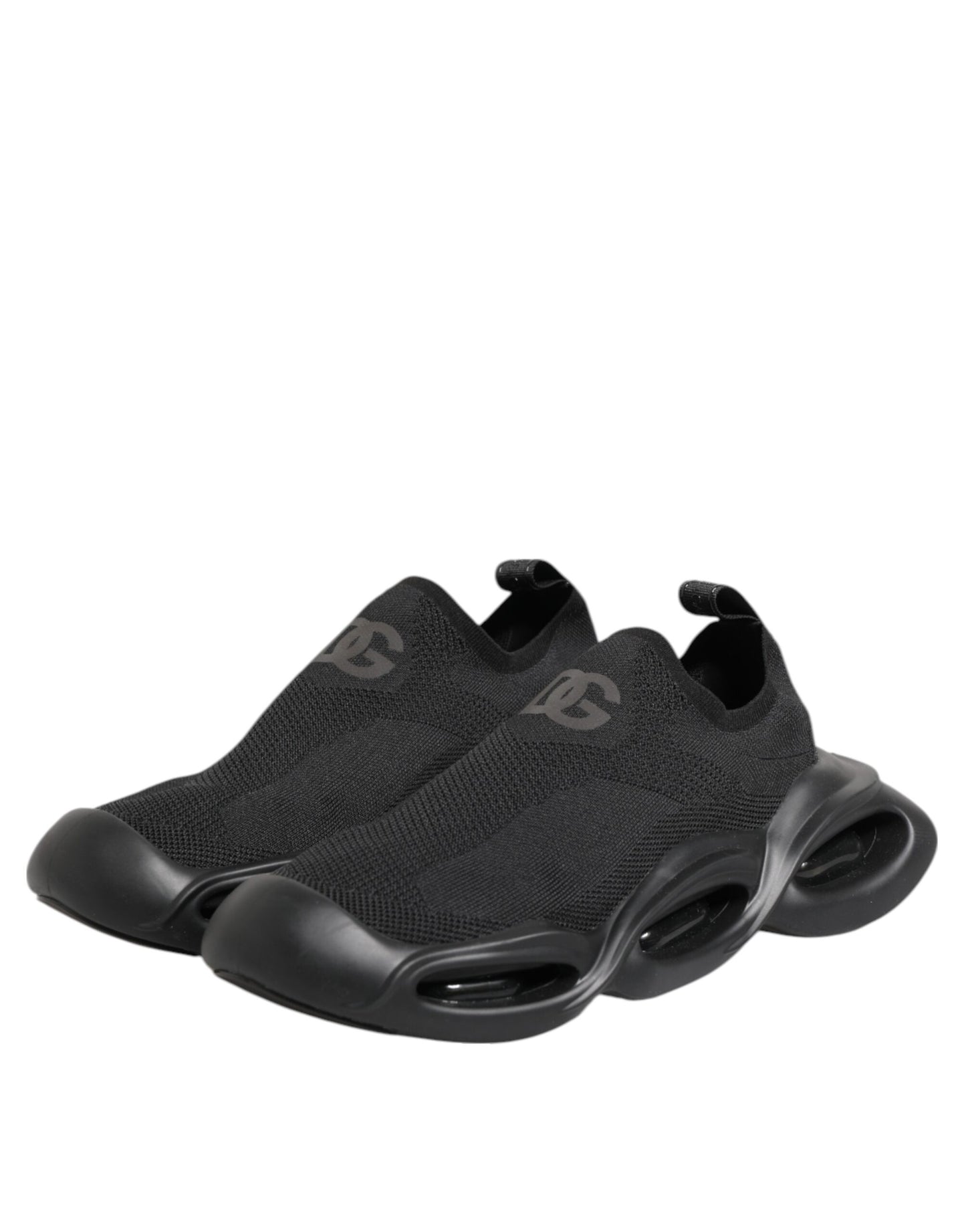 Baskets basses noires à enfiler Wave pour homme
