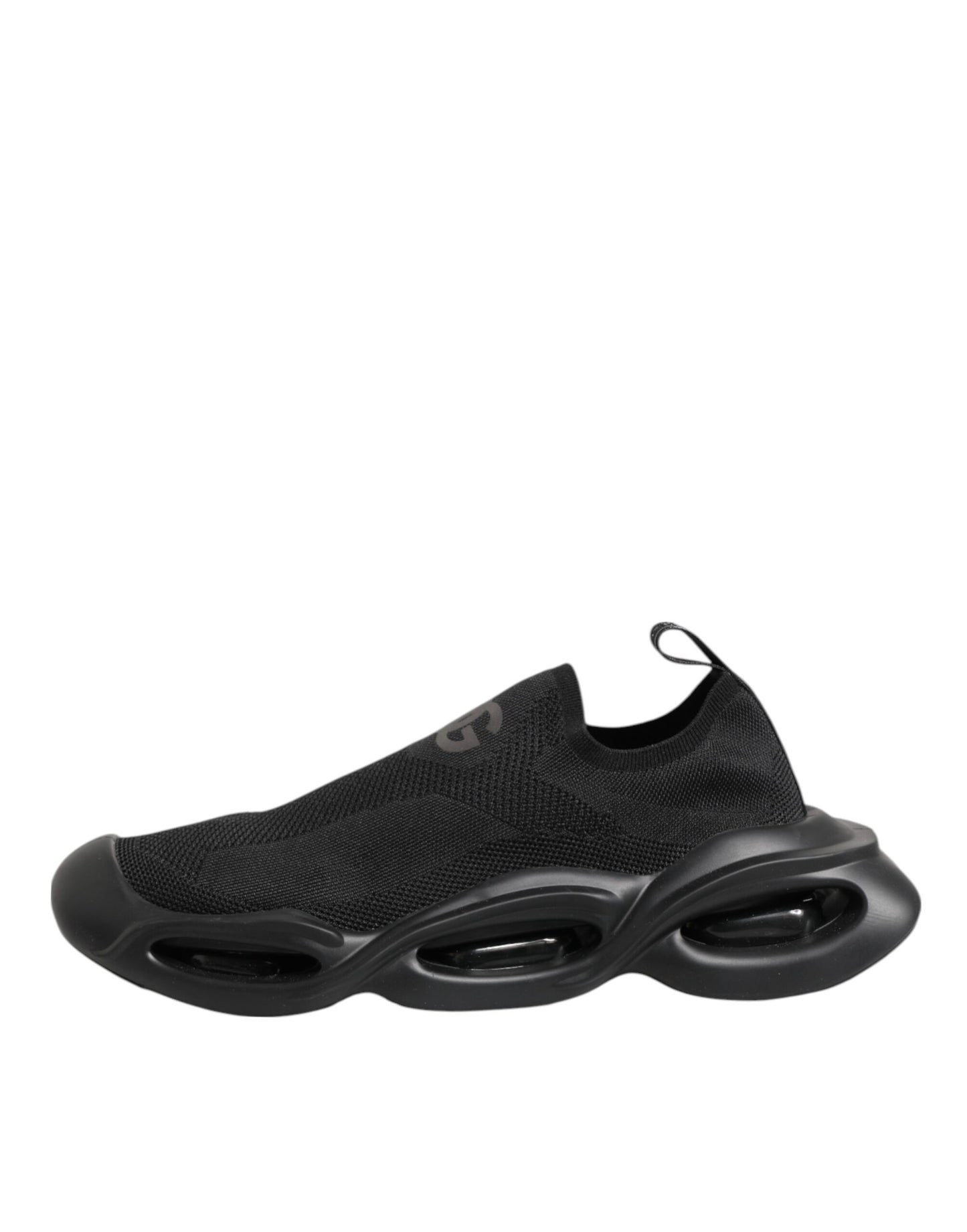 Baskets basses noires à enfiler Wave pour homme
