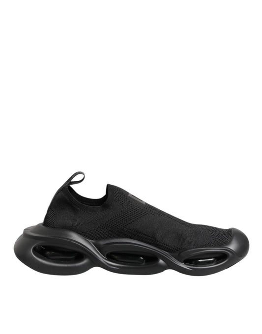 Baskets basses noires à enfiler Wave pour homme
