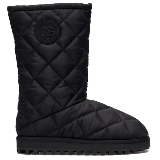 Black Nylon Boot