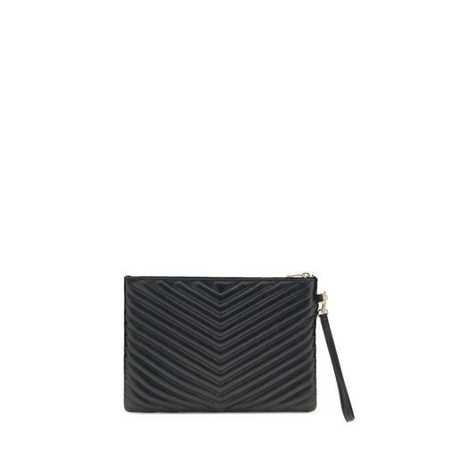 Matelassé leather Pouch